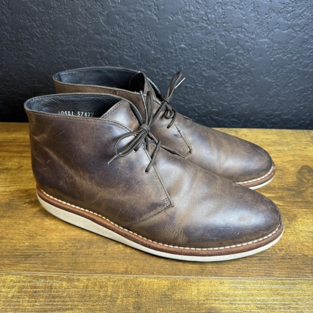 Thursday Boot Co Scout Brown Leather Chukka‎ Boots Mens Size 12